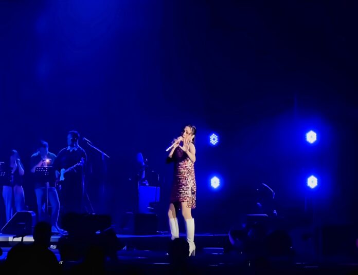 Performa Andien saat BNI JJf 2025 say 1