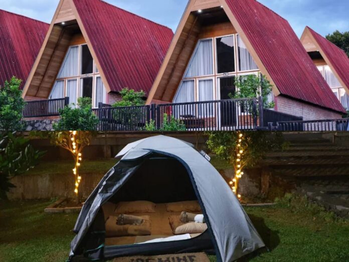 Glamping Adem di Kaki Gunung dengan View Menawan di Jasmine Glamping & Villa