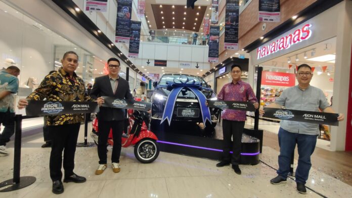 RIDE THE REWARDS AEON MALL Sentul City – Menangkan Mobil Listrik BYD M6 & Hadiah Menarik