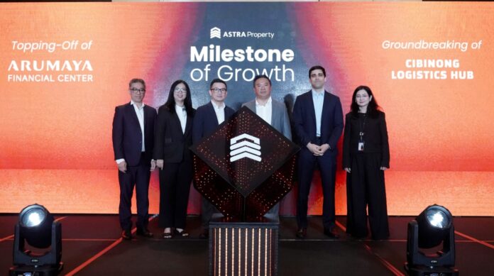 Astra Property Perkuat Portofolio Lewat Topping Off Arumaya Financial Center dan Groundbreaking Cibinong Logistics Hub