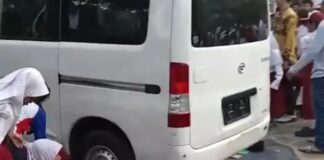 Mobil MBG Yang Tabrak Siswa SDN 01 Kalibaru Cilincing Tidak Berplat