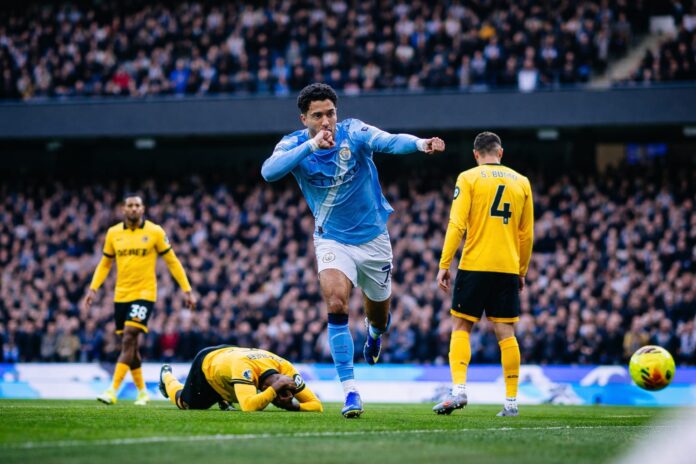 Tanpa Drama, Manchester City Amankan Tiga Poin atas Wolves