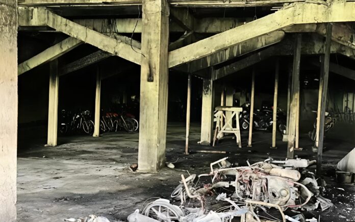 kebakaran Penitipan Motor