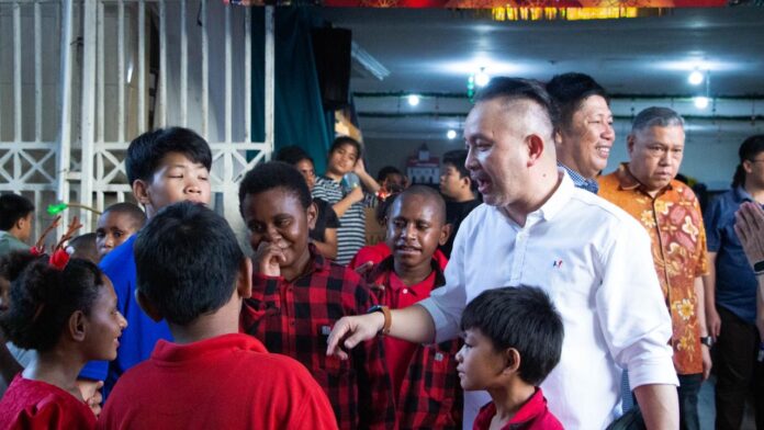 Aksi Sosial Natal Kawanua di Perantauan, Salurkan Bantuan ke Panti Asuhan Agape