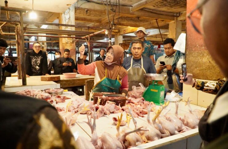 Bapanas Pastikan Harga Daging di Pasar Cileungsi Stabil