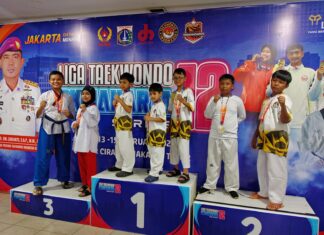 Atlet Muda Dojang Aselih Sabet 2 Emas di Liga Taekwondo DKI Jakarta Atlet Muda Dojang Aselih Sabet 2 Emas di Liga Taekwondo DKI Jakarta