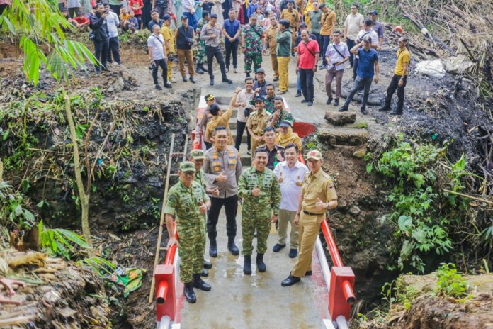 Akses Warga Kini Lebih Aman, Jembatan Cileungsir Bogor Diresmikan Bersama 218 Jembatan Nasional