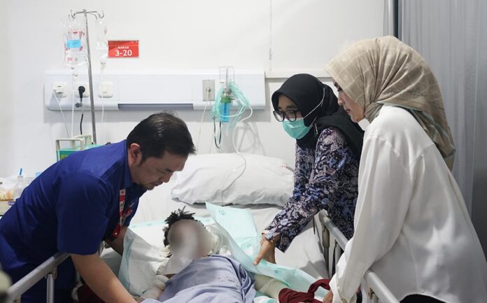 Korban Kebakaran Tegallega Dirawat Intensif, Yantie Rachim Pastikan Bantuan dan Pendampingan