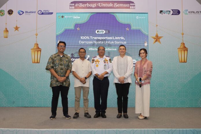 Bus Listrik BRT Medan Turunkan Emisi 28 Persen, Kolaborasi Jadi Kunci