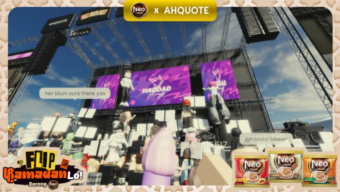 Neo Coffee Gelar Kajian Ramadan dan Konser Haddad Alwi di Roblox