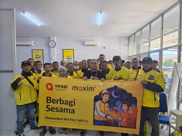 Maxim Salurkan Bantuan dan Bonus Hari Raya untuk Mitra Pengemudi
