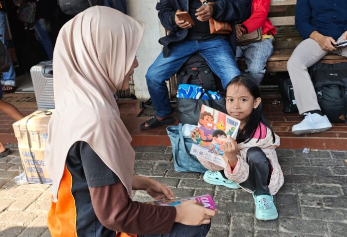 Mudik Tak Lagi Membosankan, Ribuan Buku Anak Dibagikan Gratis Tahun Ini