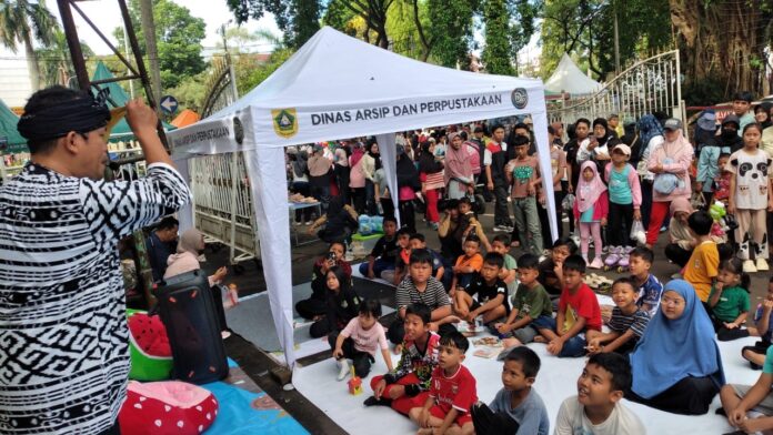 CFD Bogor 12 April 2026 Hadirkan Perpustakaan Keliling, Anak-anak Antusias