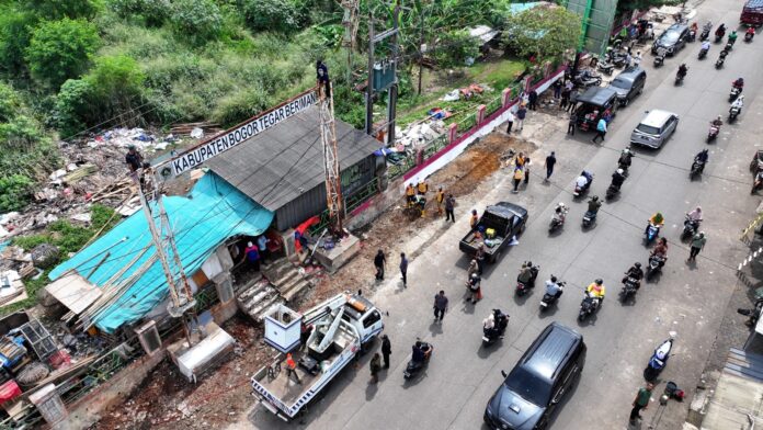 Penataan Pasar Parung Dimulai, PKL Ditertibkan Secara Humanis demi Kurangi Kemacetan