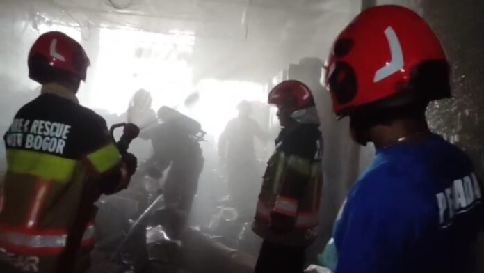 Ruko di Baranangsiang Bogor Terbakar Pagi Hari, Kerugian Capai Puluhan Juta