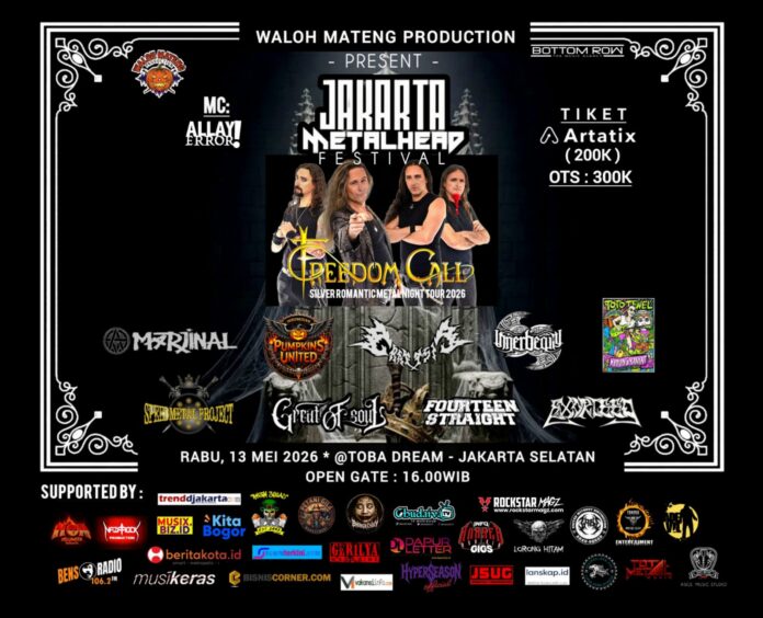 Siap-Siap! Freedom Call Bawa Euforia Happy Power Metal ke Jakarta Siap-Siap! Freedom Call Bawa Euforia Happy Power Metal ke Jakarta