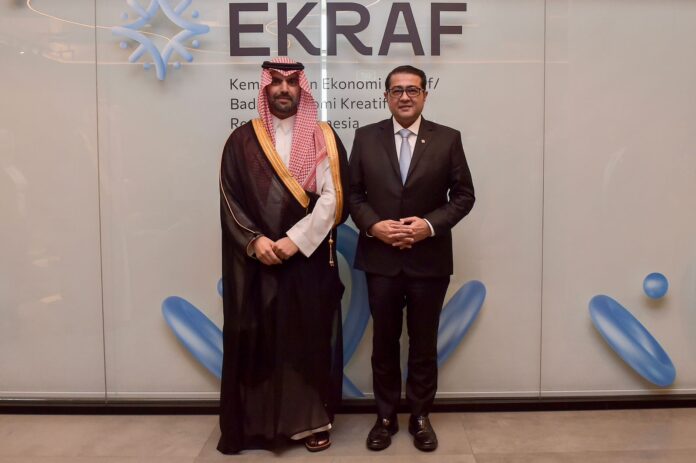 RI dan Arab Saudi Perluas Kolaborasi Ekonomi Kreatif dari Film hingga IP RI dan Arab Saudi Perluas Kolaborasi Ekonomi Kreatif dari Film hingga IP