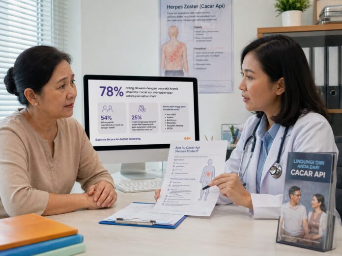 Risiko Tinggi, Kesadaran Rendah: Cacar Api Jadi Ancaman Serius Usia 50+