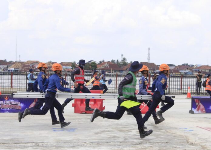 Damkar Kabupaten Bogor Raih Juara 3 Ladder Pitching di NFSC 2026, Meski Gagal di Survival