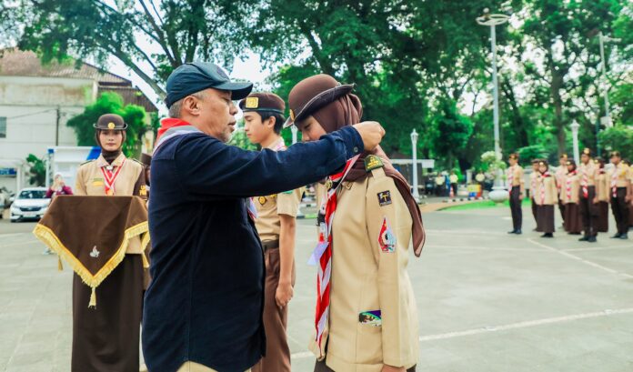 Cetak Pemimpin Pramuka Berintegritas, Kwarcab Kota Bogor Gelar Gladian Pemimpin Satuan