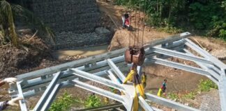 Jembatan Cigoha Tanjungsari Ambruk, Pemkab Bogor Mulai Pasang Jembatan Bailey Jembatan Cigoha Tanjungsari Ambruk, Pemkab Bogor Mulai Pasang Jembatan Bailey