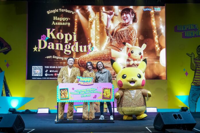 Wamen Ekraf Dukung Pokémon x Happy Asmara, Dangdut Indonesia Makin Mendunia Wamen Ekraf Dukung Pokémon x Happy Asmara, Dangdut Indonesia Makin Mendunia