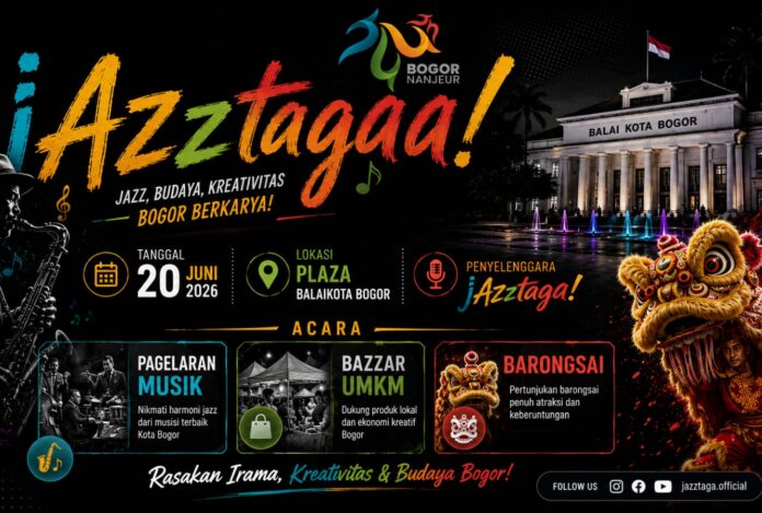 jAzztaga! Hadirkan Harmoni Musik, UMKM, dan Budaya dalam Semarak Hari Jadi Bogor ke-544 jAzztaga! Hadirkan Harmoni Musik, UMKM, dan Budaya dalam Semarak Hari Jadi Bogor ke-544