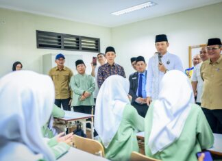 AHY Apresiasi Renovasi MTsN 1 Kota Bogor, Dorong Lahirnya SDM Unggul Berkarakter AHY Apresiasi Renovasi MTsN 1 Kota Bogor, Dorong Lahirnya SDM Unggul Berkarakter