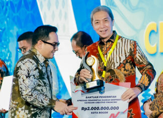 Kota Bogor Raih Penghargaan Nasional dari Kemendagri, Diakui sebagai Daerah Terbaik dalam Creative Financing Kota Bogor Raih Penghargaan Nasional dari Kemendagri, Diakui sebagai Daerah Terbaik dalam Creative Financing