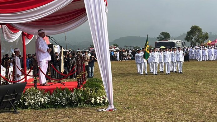 Untuk Pertama Kalinya, Upacara Hari Jadi Bogor Digelar di Desa Malasari