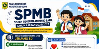 SPMB Kabupaten Bogor 2026 Resmi Dibuka, Catat Jadwal dan Syarat Pendaftarannya SPMB Kabupaten Bogor 2026 Resmi Dibuka, Catat Jadwal dan Syarat Pendaftarannya