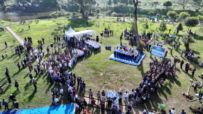 Talaga Saat Jadi Pusat Gerakan Lingkungan, Ribuan Ikan dan Ratusan Burung Dilepasliarkan Jaga Sumber Air Jawa Barat, Pemkab Bogor Gelar Ngalokat Cai di Talaga Saat
