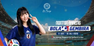 Nobar Piala Dunia 2026 di De Margo Jakarta, Nikmati Pizza, Diskon dan Promo Hotel Nobar Piala Dunia 2026 di De Margo Jakarta, Nikmati Pizza, Diskon dan Promo Hotel