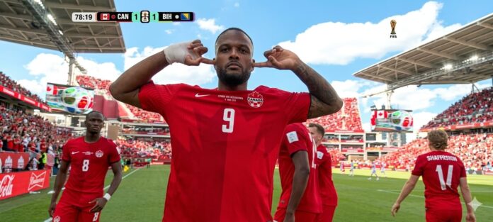 Gol Cyle Larin Bawa Kanada Ukir Rekor Bersejarah di Piala Dunia 2026