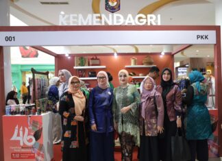 Yantie Rachim Promosikan Kriya Kota Bogor di HUT ke-46 Dekranas, Dorong UMKM Tembus Pasar Global Yantie Rachim Promosikan Kriya Kota Bogor di HUT ke-46 Dekranas, Dorong UMKM Tembus Pasar Global