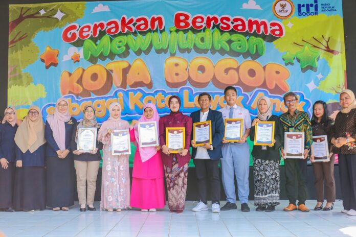 KPAID Kota Bogor Beri Penghargaan kepada Yantie Rachim dan Tokoh Inspiratif Pemerhati Anak pada Hari Anak Nasional 2026