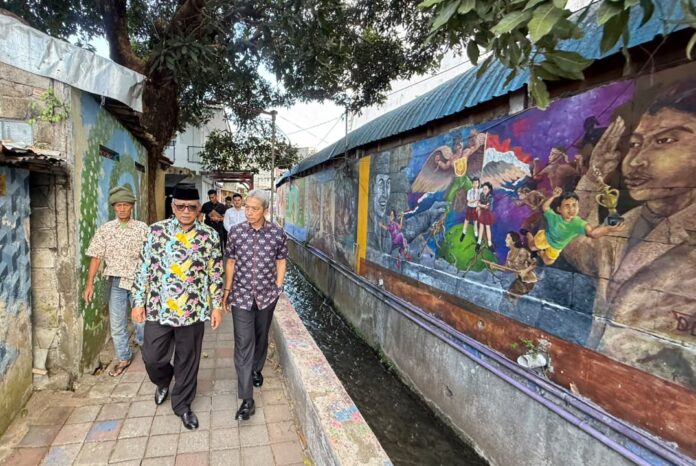 Kunjungi Kampung Pancuran, Wali Kota Bogor Petik Pelajaran Pengelolaan Lingkungan Berbasis Warga