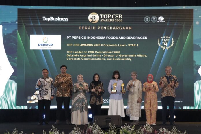 PepsiCo Indonesia Raih TOP CSR Awards 2026 melalui Inisiatif Keberlanjutan dari Hulu ke Hilir PepsiCo Indonesia Raih TOP CSR Awards 2026 melalui Inisiatif Keberlanjutan dari Hulu ke Hilir