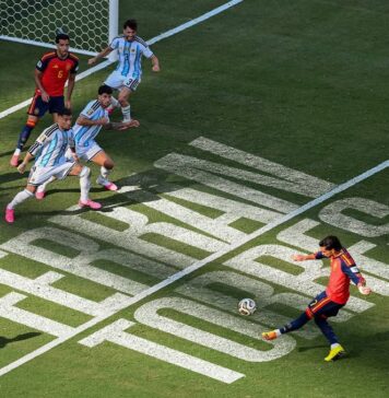 Ferran Torres Antar Spanyol Juara Dunia, Suasana Nobar di Aston Priority Simatupang Pecah Nobar Final Piala Dunia 2026, Aston Priority Simatupang, Spanyol Juara Dunia 2026, Argentina vs Spanyol, Kencana Lounge Jakarta