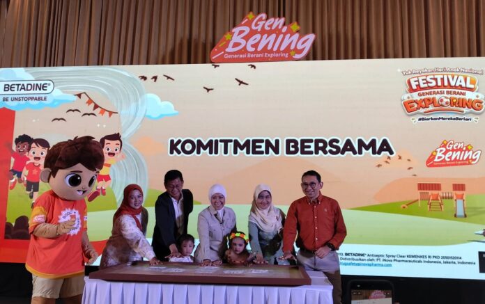 Kolaborasi Betadine dan Dua Kementerian Dorong Anak Aktif, Sehat, dan Cinta Budaya Betadine Gandeng Dua Kementerian Luncurkan Gerakan #BiarkanMerekaBerlari