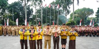 Kontingen Pramuka Kota Bogor Siap Berlaga di Jambore Nasional XII 2026 Kontingen Pramuka Kota Bogor Siap Berlaga di Jambore Nasional XII 2026