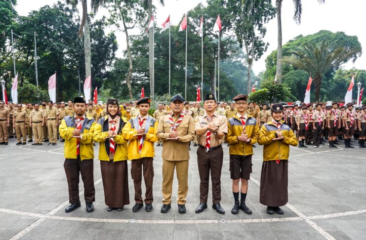 Kontingen Pramuka Kota Bogor Siap Berlaga di Jambore Nasional XII 2026 Kontingen Pramuka Kota Bogor Siap Berlaga di Jambore Nasional XII 2026