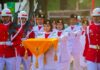 Paskibraka Kota Bogor Tampil Memukau Saat Kibarkan Merah Putih di Lapangan Sempur Paskibraka Kota Bogor Tampil Memukau Saat Kibarkan Merah Putih di Lapangan Sempur