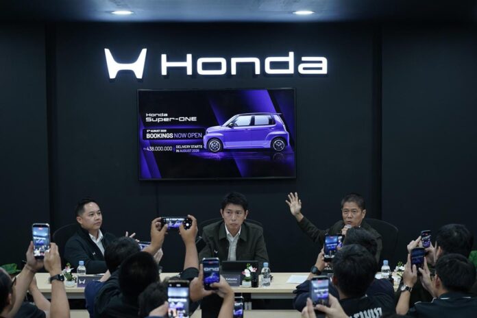 Honda Buka Booking Super-ONE, Mobil Listrik Premium dengan Fitur Canggih
