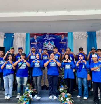 Gerakan Langit Biru Indonesia Asri di Masohi, Demokrat Ajak Masyarakat Jaga Lingkungan