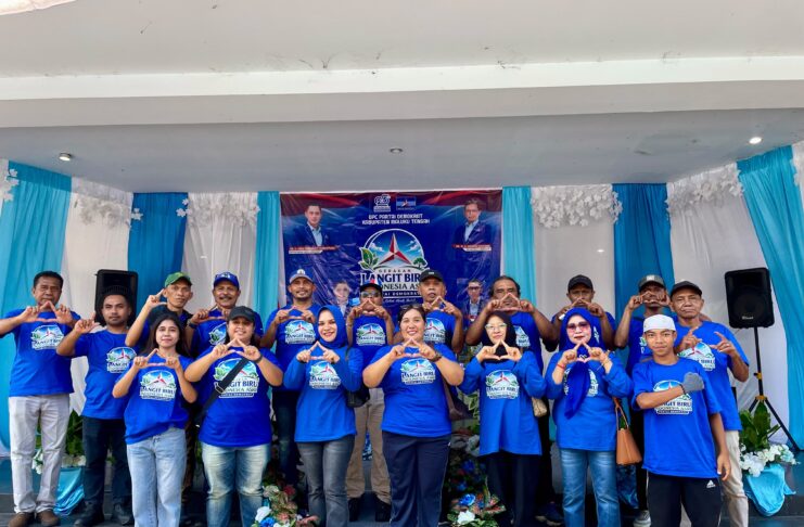 Gerakan Langit Biru Indonesia Asri di Masohi, Demokrat Ajak Masyarakat Jaga Lingkungan