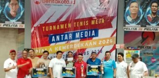 Turnamen Tenis Meja Antarmedia di Depok Jadi Ajang Silaturahmi Wartawan Turnamen Tenis Meja Antarmedia di Depok Jadi Ajang Silaturahmi Wartawan