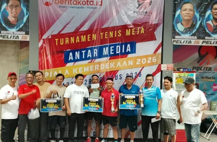 Turnamen Tenis Meja Antarmedia di Depok Jadi Ajang Silaturahmi Wartawan Turnamen Tenis Meja Antarmedia di Depok Jadi Ajang Silaturahmi Wartawan