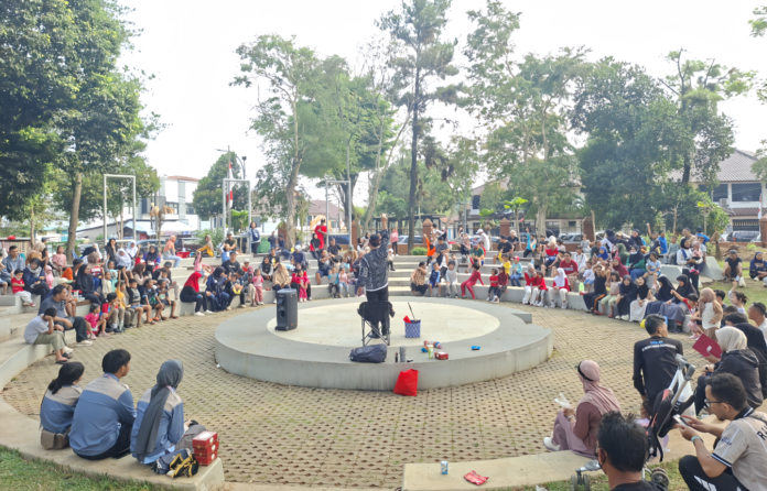 Mendengar Mendongeng Hadir di Taman Siliwangi, Pemkab Bogor Ciptakan Ruang Kreatif Ramah Anak