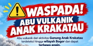 Abu Vulkanik Gunung Anak Krakatau Terdeteksi hingga Bogor, Warga Diimbau Waspada dan Gunakan Masker Abu Vulkanik Gunung Anak Krakatau Terdeteksi hingga Bogor, Warga Diimbau Waspada dan Gunakan Masker